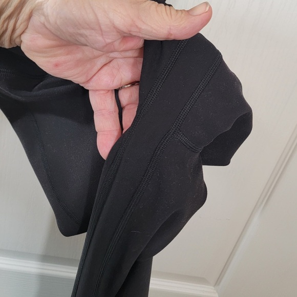 Lululemon•Align Zip-Front Bodysuit 32"•Nulu Zip Flare Jumpsuit•Black•FLAWLESS•6 - Picture 6 of 13